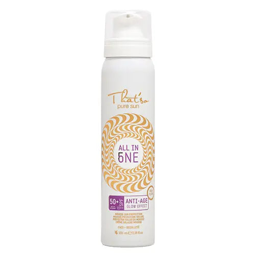 ALL IN ONE SPF 50+ ANTIAGE-MOUSSE SUN PROTECTION 100ML